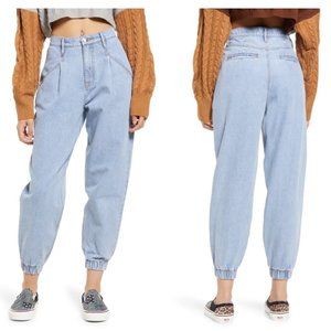 NWT VIGOSS Pleated High Waist Balloon Jeans